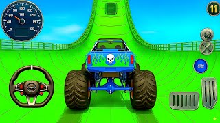 राक्षस ट्रक मेगा रैंप कार रेसिंग 3 डी - अंतिम मेगा रैंप रेसिंग कार स्टंट 3 डी | गेमप्ले Epi 121 screenshot 5