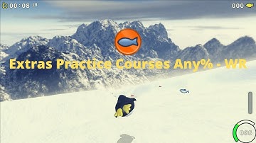 Extreme Tux Racer 0.8 | Extras Practice Courses Any% No Game Lag - 26:24 【WR】