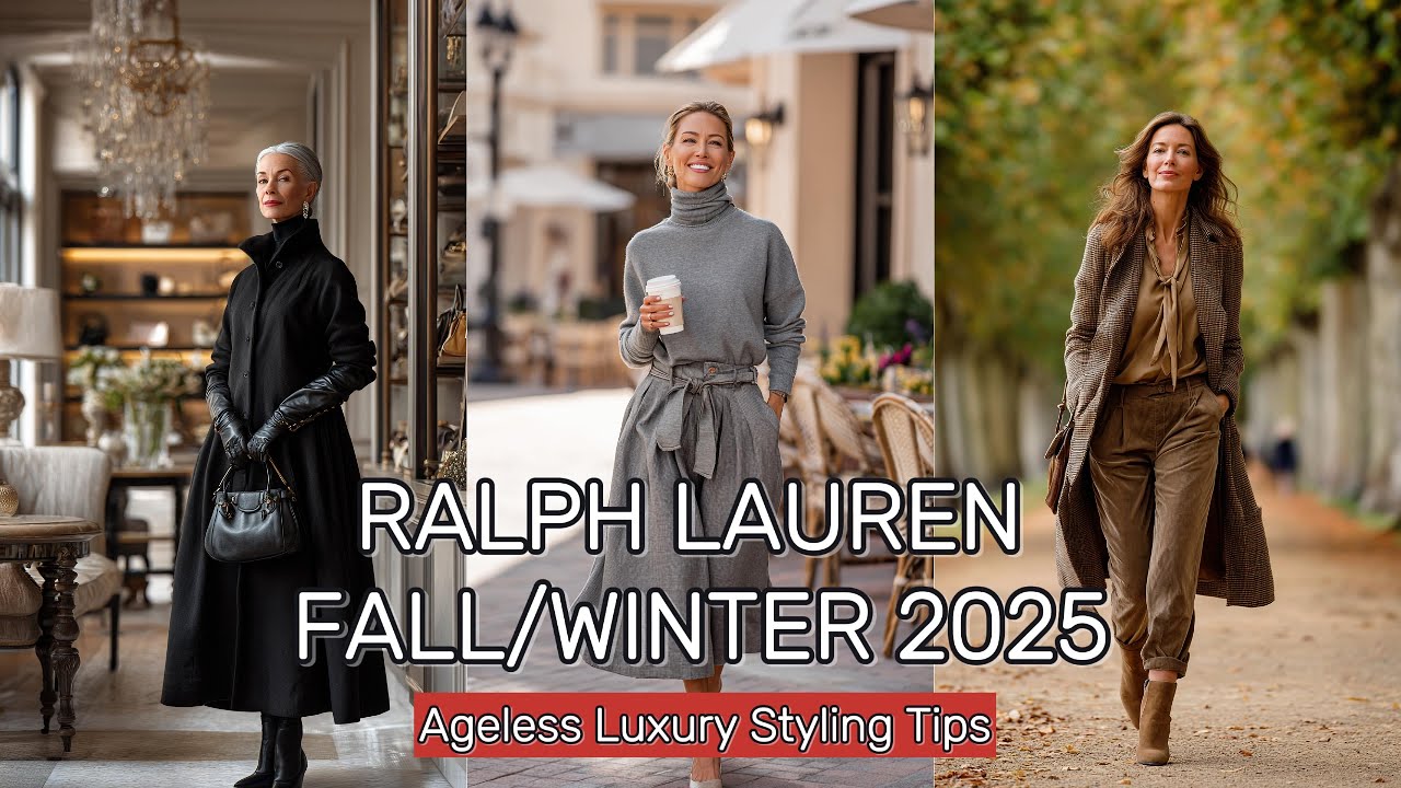 Ralph Lauren Fall/Winter 2025: Ageless Luxury Styling Tips