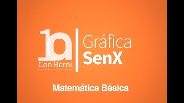 A.26. Funciones trigonométricas. 5. Gráfica: Senx
