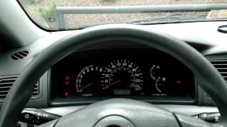 How to reset a maintenance light on a 2005 Toyota Corolla