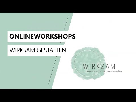 Online Workshops - Tipps und Erfahrungen zur Gestaltung und Moderation