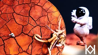 How to make an Awesome Cracked Earth Planet Diorama
