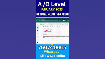 When will the O Level result come | o level result 2023 | #olevelresult #olevel #newideasyt #shor...