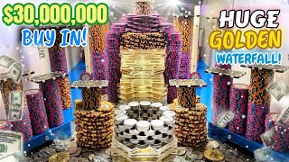 🟢(MUST SEE) HIGH RISK COIN PUSHER $30,000,000.00 BUY IN!!! HUGE GOLD TOWER CRASH!!! (MEGA JACKPOT)