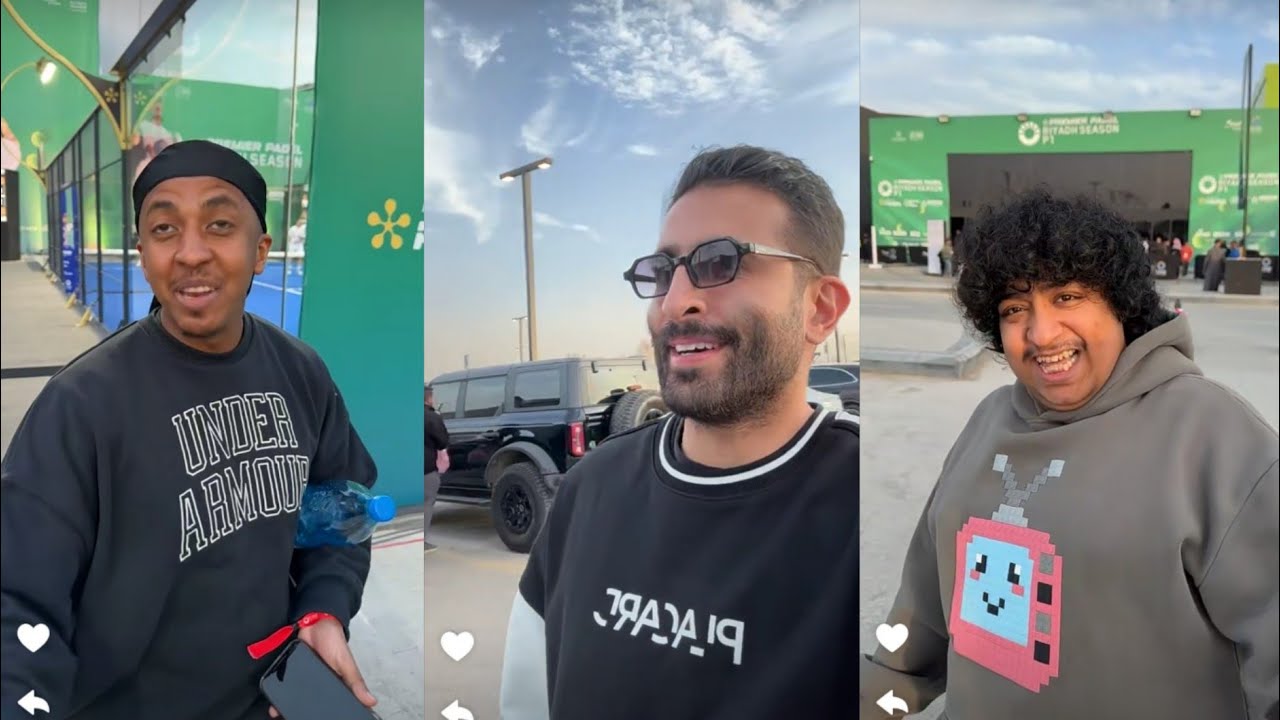 ضحك عبد الرحمن السدحان و الشيف مارادونا في بطولة بريمير بادل العالمية مع كولمن🤣😂