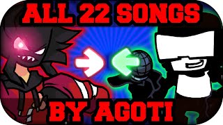❚Playable AGOTI❙AGOTI Sings All Songs ❰Friday Night Funkin'❙Vocals By Me❱❚