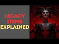 Legacy Items in Diablo 4, Explained