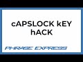 Capslock hack - Disabling the capslock key