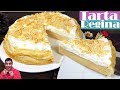 TARTA REGINA, 😍😋TORTA PASTEL O POSTRE deliciosa y muy cremosa! Receta # 482