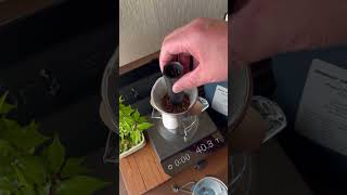 Brewing Coffee with OREA O1 BREWER STEEL - RAW #coffee #pourover