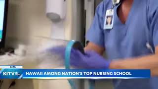 Chaminadeʻs nursing =program is ranked nationally.