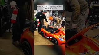 How to Build a Sleeper Power Wheels! 60+ MPH #engine #mustang #cars #offroad #chopper