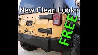I remove my spare tire carrier. want a clean fresh look for your jeep.
let me show you how to the carrier and personalize jeep with yo...