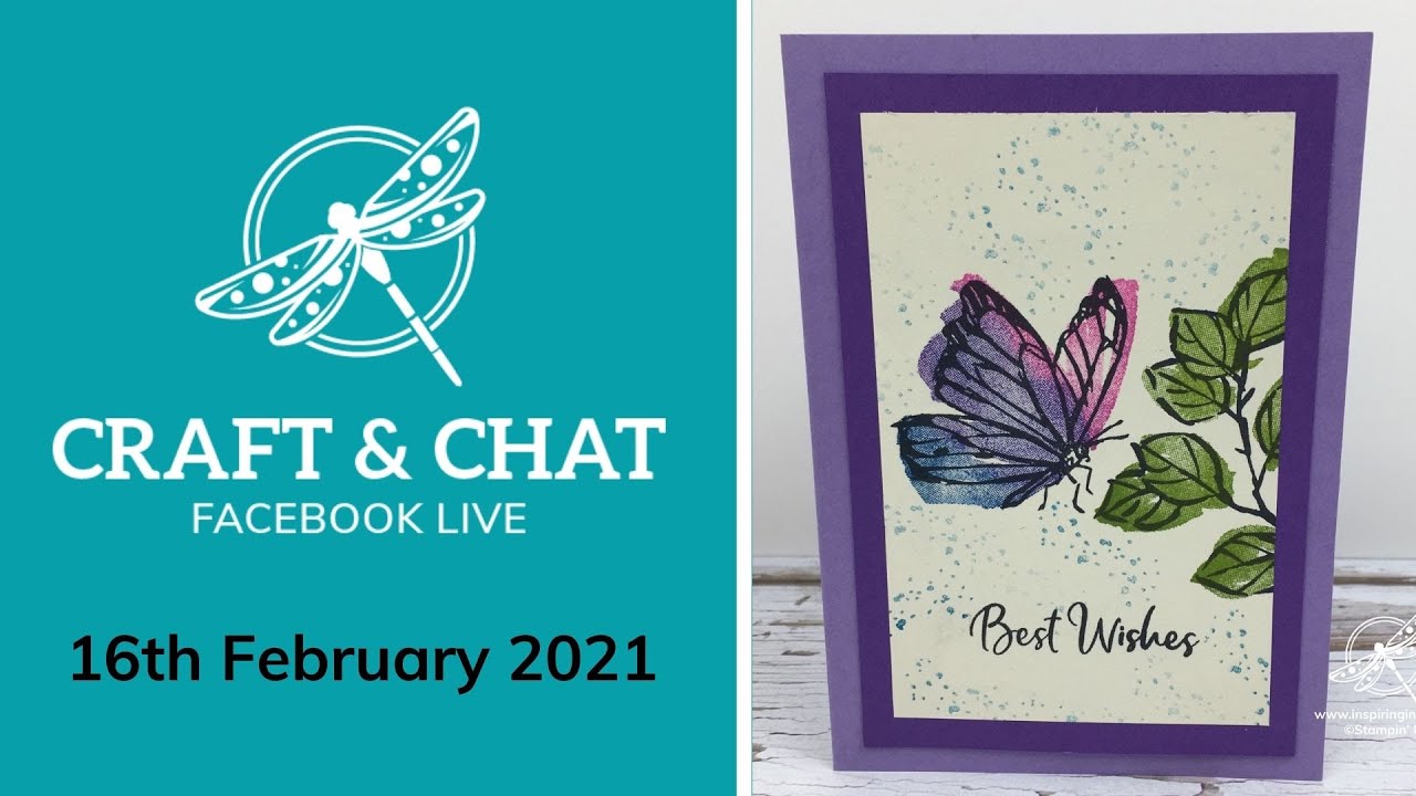 Craft and Chat : A Touch of Ink Stamp set - YouTube