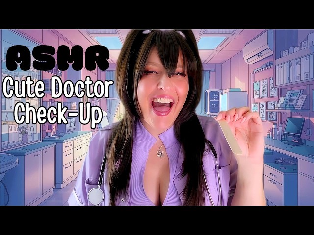 Cute Doctor Cosplay & Personal Attention – Cranial Nerve Exam – Auroriko ASMR