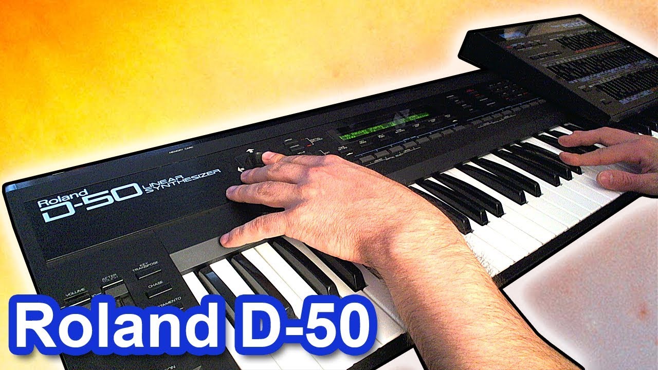ROLAND D-50 - Ambient Chillout Music Soundscape  【SYNTH DEMO】