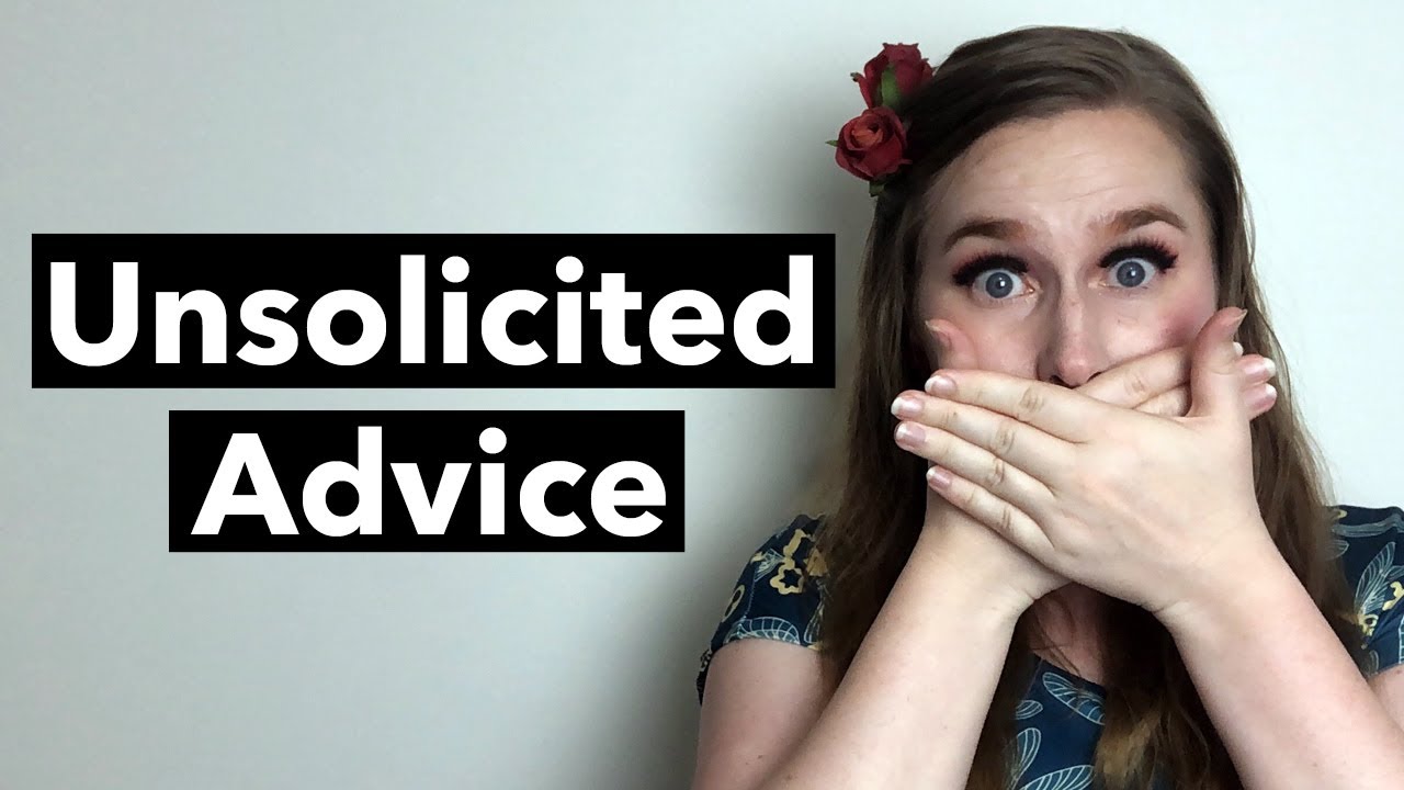 How to give unsolicited advice to cosplayers, costumers or general creative people (DON'T)