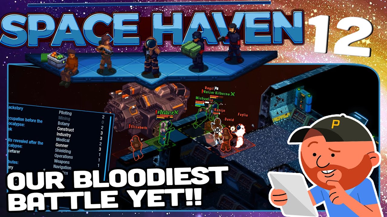 Space Haven Ep 12 | "Blind LUCK, or MAX Space Haven Skill? You decide ...