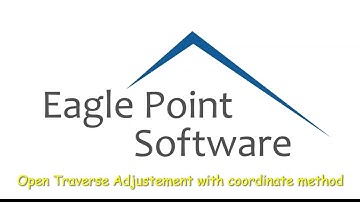 Traverse adjustment by Eagle point with coordinate