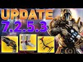 Checkmate Hand Cannon Nerf, New Eververse Items &amp; Nightfall Rewards (Update 7.2.5.3) | Destiny 2