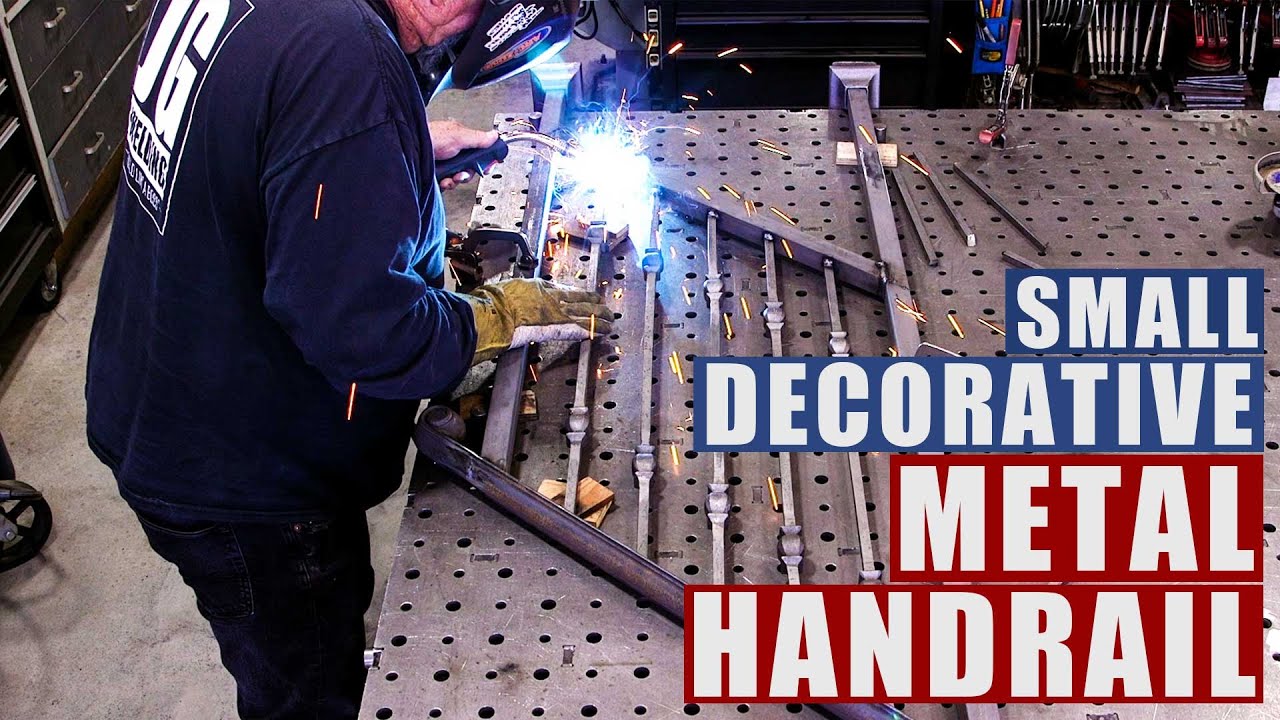 Small Decorative Metal Handrail Build | JIMBO'S GARAGE