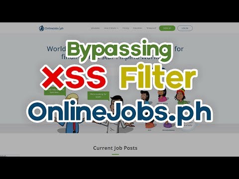 XSS bypass on a filter HTML tags inputs | Onlinejobs.ph