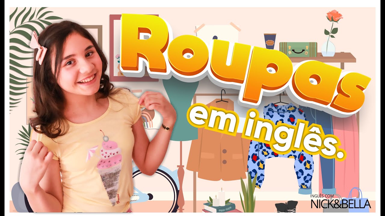 Aprenda o vocabulário e como fazer frases com as roupas em inglês