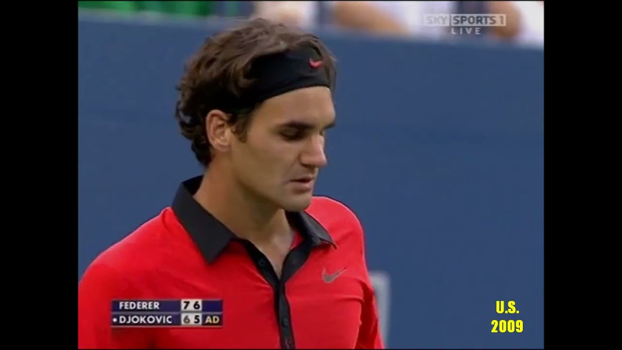 Roger Federer v Novak Djokovic US Open 2009