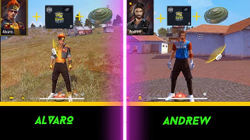 ALVARO VS ANDREW ABILITY TEST FREE FIRE-para SAMSUNG,A3,A5,A6,A7,J2,J5,J7,S5,S6,S7,S9,A10,A20