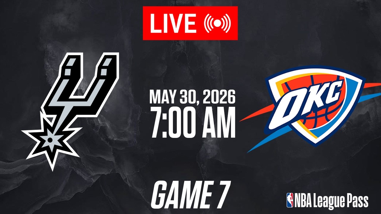 NBA LIVE! San Antonio Spurs vs Oklahoma City Thunder GAME 7 | May 30, 2026 | NBA 2K26 GAMEPLAY