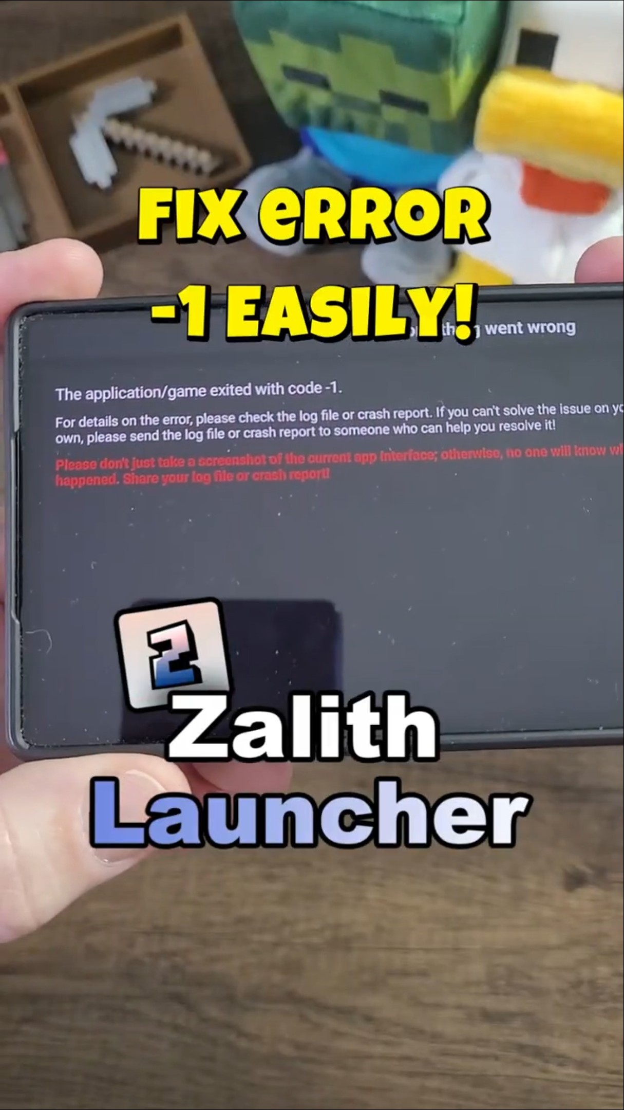Fix Error Code -1 Zalith Launcher - YouTube