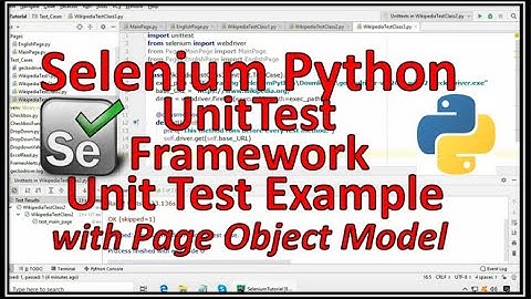 Selenium Unit Testing-Selenium Python Unittest Example-Selenium Unit Testing Python-Selenium Testing