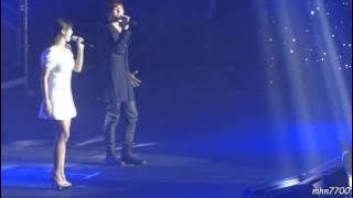 [HD fancam] 120208 Soohyeon   Hyorin - Love Always Finds A Reason @ Music Bank Paris