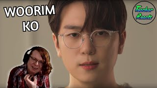 TEACHER REACTS | Les feuilles mortes (Autumn Leaves) Covered by Woorim Ko (고우림)