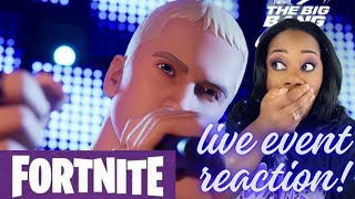 Fortnite EMINEM live event REACTION (Big Bang Event)