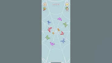 Satistory Tidy Up Level 69 – Catching Butterflies on a Spider Web (3 Stars)