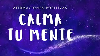 Escucha esto para Dormir si tienes Ansiedad o Estrés ? Ondas Alfa y Afirmaciones Positivas