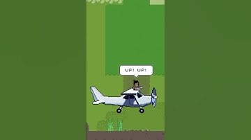 Landing in the jungle. #gamedev #indiegame #devlog