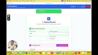 Cómo crear recetas médicas digitales GRATIS con RecipesMedicos.com screenshot 3
