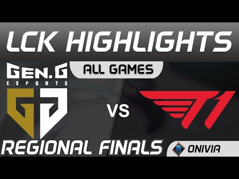 GEN vs T1 Highlights ALL GAMES Finals LCK Regional Finals 2020 Gen G vs T1 by Onivia