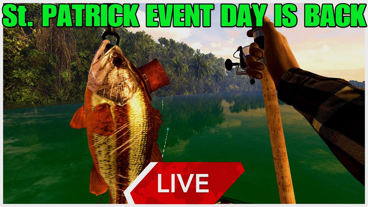 🔴 Fishing Planet 2023 - St.Patrick's Event Day Is Back But No New Missions  - Short Stream - LIVE 