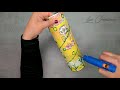 ❣DIY Comment recycler une boite Pringles / Idée décoration recyclage / Pistolet colle chaude facile❣