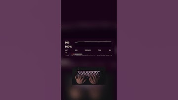 100 vs 200 vs 250 WPM!! #monkeytype #typingtest #typingasmr