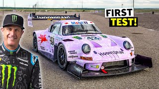 Ken Blocks Hoonipigasus First Start Pikes Peak Hill Climb Monster In The Making