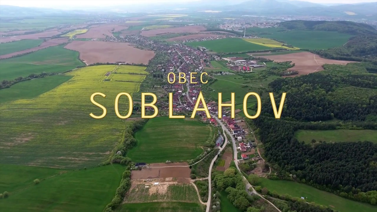 Soblahov - letecký pohľad