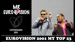 Eurovision 2001 / My top 23