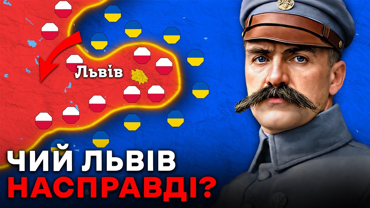 Чому Поляки Вважають Львів Своїм? Українсько-Польська Війна на Карті