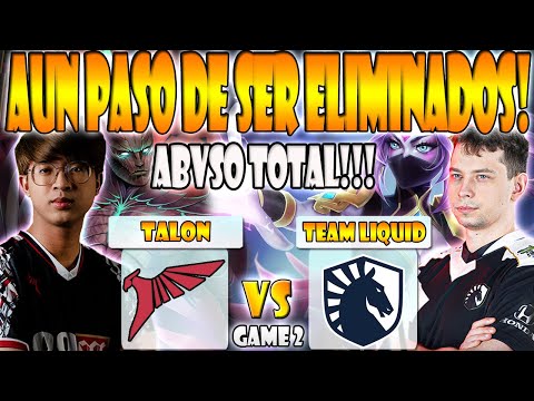 TEAM LIQUID VS TALON BO2[GAME 2]NISHA, BOXI VS 23SAVAGE - DREAMLEAGUE SEASON 21 - DOTA 2