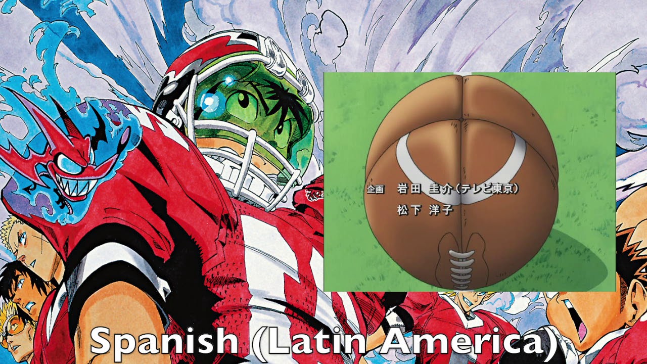 Eyeshield 21 Opening 1 Multilanguage Comparison YouTube
